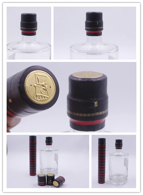 Customized Logo Heat Shrink PVC Metal Tin Polylaminate Champagne Wine Bottle Capsule