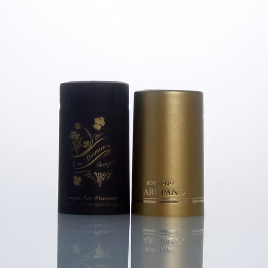 OEM Customized PVC Heat Shrink Capsules Wine Shrink Wrap Wine Bottle Capsules
