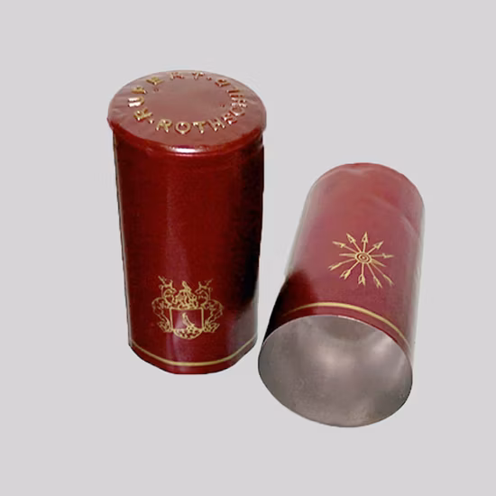 Matte Black Color Heat Sensitive Shrinkable PVC Wine Capsules