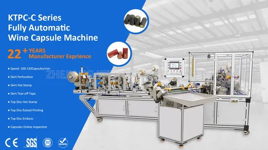 Automatic Heat PVC Shrink Capsule Machines of Wine Bottle Wine Capsule Machine Polylam Capsuples Machine 