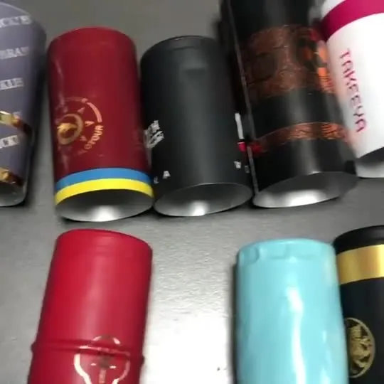 Durable Heat Shrink Capsules for Wine Bottles and Spirits 