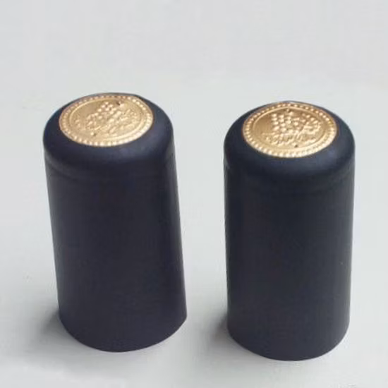 PVC Shrink Capsules for Wine Bottles, Plastic PVC Capsule Packing